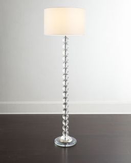 Stacked Crystal Floor Lamp