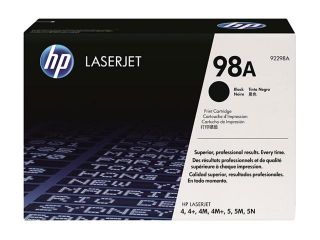 HP 98A Black LaserJet Toner Cartridge (92298A)