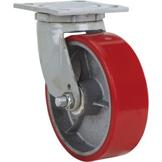 Fairbanks Swivel Weldless Caster — 6in., Model# 152222608  1,000   1,499 Lbs.