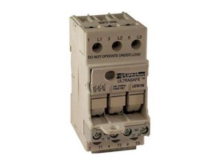 Fuse Holder, 30A AC, 600V, 3Pole, FingerSafe