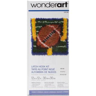 Wonderart Latch Hook Kit 24 X34   Lab Puppies