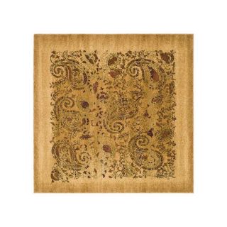 Safavieh Lyndhurst Beige and Multicolor Square Indoor Machine Made Area Rug (Common 6 x 6; Actual 72 in W x 72 in L x 0.33 ft Dia)