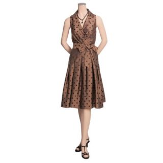 Jessica Howard Polka Dot Metallic Shirt Dress (For Women) 2817K 39