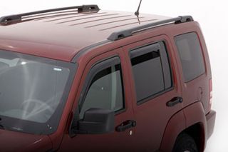 2008 2013 Jeep Liberty Vent Visors & Window Deflectors   AVS 194964   AVS In Channel Ventvisors