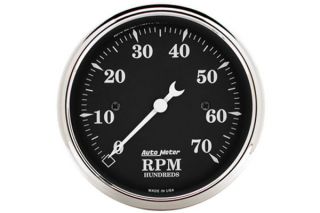 AutoMeter 1798   Range 0   7,000 RPM Black 3 1/8"   In Dash Mount Tachometer   Gauges