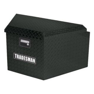 Tradesman Aluminum Trailer Tongue Box   Black