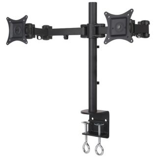 Mount it Dual Arm Articulating Computer Monitor Desk Mount for