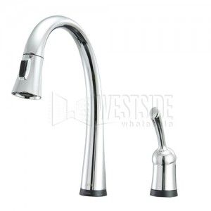 Delta 980T DST Pilar Touch Activated Single Handle Pull Out Kitchen Faucet   Chrome