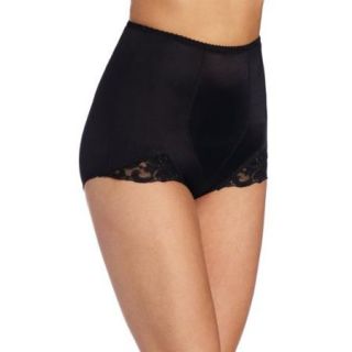 Rago Womens Black Nylon/Spandex Shapewear Panty Brief Light Shaping (M/28) NEW