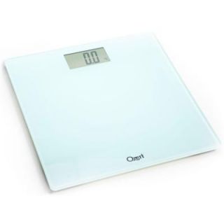 Ozeri Precision Digital Bath Scale with Widescreen LCD and StepOn Activation ZB18 W