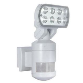 NightWatcher Security 220 Degree White Motion Tracking LED Outdoor Security Light NW 500WH
