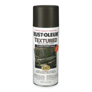 RUST OLEUM Bronze Spray Paint, Textured Finish, 12 oz.   Spray Paints   2CEE3|7226830