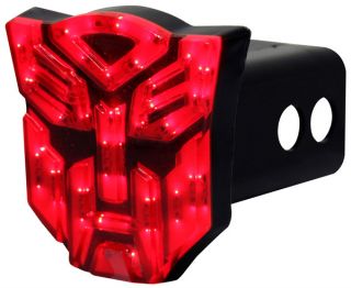 Transformers Hitch Cover by Anzo USA   Autobot & Decepticon LED Trailer Hitch Covers