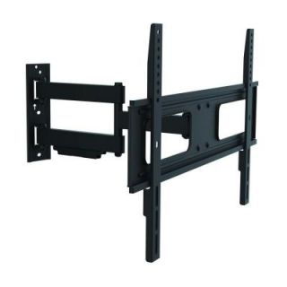 Inland Full Motion Dual Arm TV Wall Mount for 37 in.   70 in. Flat Panel TV's with 20 Degree Tilt, 77 lb. Load Capacity 05413