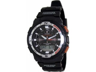 Casio Mens Twin Sensor Multi Function Analog Digital Watch Black   SGW500H 1BV 