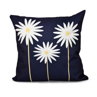 Daisy May Floral Print Throw Pillow by e by design