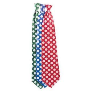 Clown Red Satin Tie Rubies 503, One Size