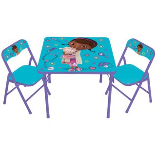 Doc McStuffins On The Go Kids Square Activity Table Set by Kids Only