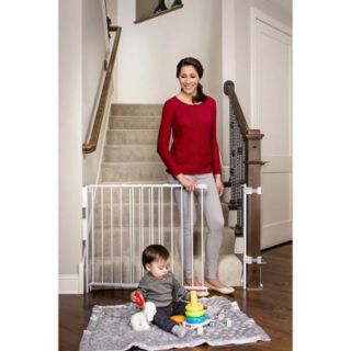 Regalo Extra Tall Expandable Top of Stairs Baby Gate, Includes Mounting Kit