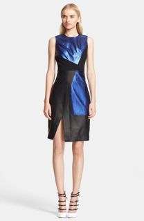 Prabal Gurung Mixed Media Sheath Dress