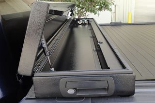 2004 2016 Ford F 150 Toolbox Tonneau Covers   Truck Covers USA CR 103+toolbox   Truck Covers USA American Work Tonneau Cover