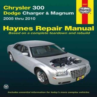Chrysler 300   Dodge Charger & Magnum Automotive Repair Manual Chrysler 300 (2005 through 2010) Dodge Charger (2006 and 2010) Dodge Magnum (2005 through 2008), Does not include information specific to SRT8, diesel