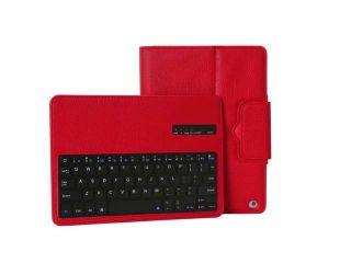For Apple iPad Air Wireless Bluetooth Keyboard Case Cover Removable Lichee Pattern Stand With Shell Case For iPad5 Drop Shipping