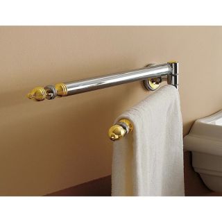 Queen Wall Mounted Swivel Double Towel Rail by Toscanaluce by Nameeks
