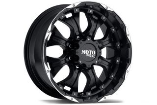 Moto Metal MO95989055718   5 x 5.5" Bolt Pattern Black 18" x 9" MO959 Matte Black Machined Wheels   Alloy Wheels & Rims
