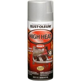 Rust Oleum Automotive 12 oz. High Heat Enamel Flat Aluminum Spray (Case of 6) 248904