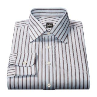 Ike Behar Spread Collar Stripe Dress Shirt (For Men) 1322C 57