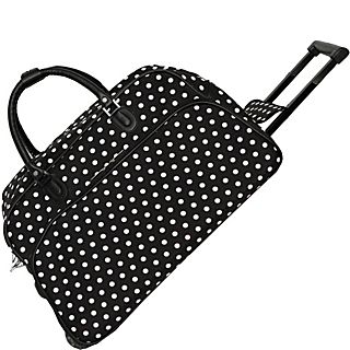 World Traveler Dots 21 Rolling Duffel Bag