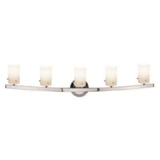 Access Lighting Classical 5 Light Chrome Vanity Light with Opal Glass Shade 63815 47 CH/OPL