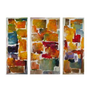 Colorful Blocks Painting Print on Canvas by Bassett Mirror