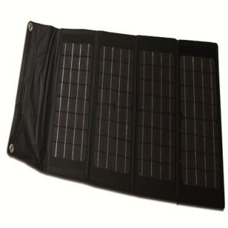 Nature Power 40W Folding Monocrystalline Solar Panel with Laptop Charger Adaptors