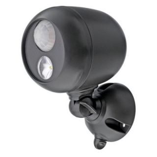 Mr Beams Outdoor Black Wireless Motion Sensing LED Spot Light MB360