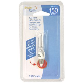 Bright Effects 150 Watt Bright White Halogen Light Bulb