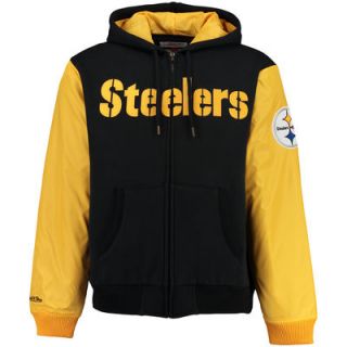 Pittsburgh Steelers Mitchell & Ness Skill Position Jacket   Black/Gold
