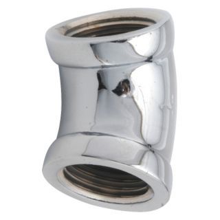  APPROVED Chrome Plated Brass Elbow, 45°, FNPT, 1/2" Pipe Size   Brass Pipe Fittings   2UEG4|81107 08