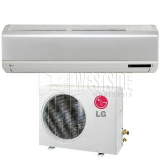 LG LS246HV 24,000 BTU Single Zone Ductless Mini Split Air Conditioner with Heat  Pump Inverter