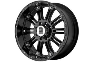 XD Series XD79589058330   5 x 150mm Bolt Pattern Black 18" x 9" 795 Hoss Gloss Black Wheels   Alloy Wheels & Rims