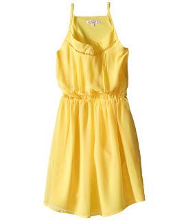Ella Moss Girl Elastic Waist Pleated Dress (Big Kids) Yellow