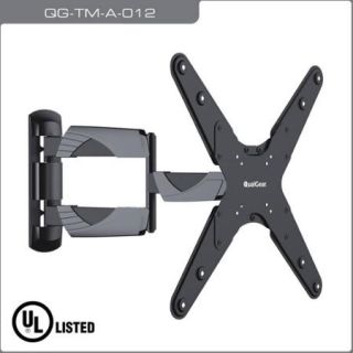 QualGear QG TM A 012 Universal Ultra Slim Low Profile Articulating Wall Mount for 23" 55" LED TVs