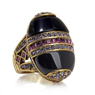 Heidi Daus "French Chic" Crystal Accented Ring   7568733