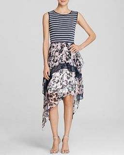 Bailey 44 Dress   Retrieve Sleeveless Printed Chiffon Hem