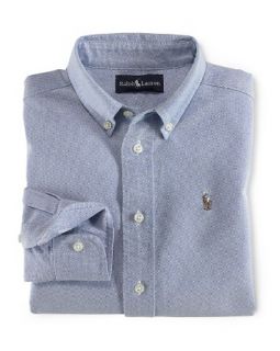 Ralph Lauren Childrenswear Boys' Solid Oxford Shirt   Sizes 2T 7