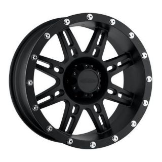 Pro Comp Alloy Wheels   Series 7031, 20x9 with 6 on 5.5 Bolt Pattern   Flat Black