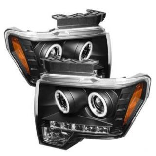 Spyder Auto Group   Spyder Auto Group CCFL LED Projector Headlights (Black), 5030108