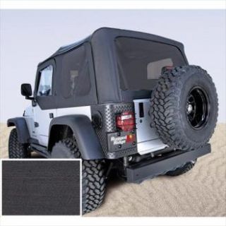 Rugged Ridge   Rugged Ridge XHD Replacement Soft Top (Black Denim) Replacement Top, 13724.15   Fits 1997 to 2002 TJ Wrangler