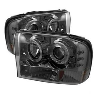 Spyder Auto Group   Spyder Auto Group Halo LED Projector Headlights (Smoke), 5010353